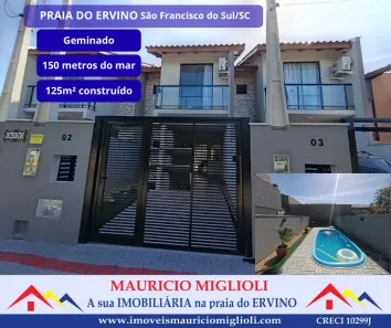 Casa com 2 Quartos à venda, 125m² no Praia do Ervino, São Francisco do Sul