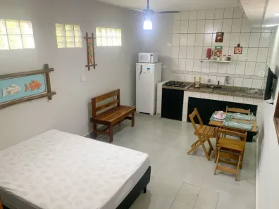 Apartamento com 1 Quarto para alugar, 33m² no Praia das Palmeiras, Caraguatatuba