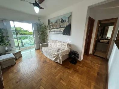 Apartamento com 1 Quarto à venda, 52m² no José Menino, Santos