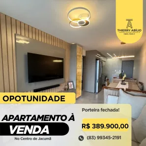 Apartamento com 2 Quartos à venda, 67m² no Jacumã, Conde