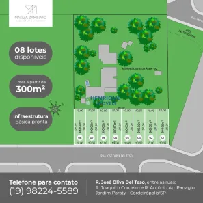 Lote/Terreno à venda, 300m² no Consolação, Rio Claro