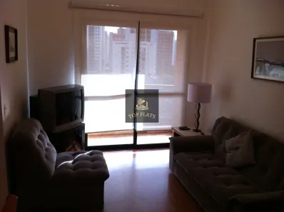 Flat com 1 Quarto para alugar, 40m² no Vila Nova Conceição, São Paulo