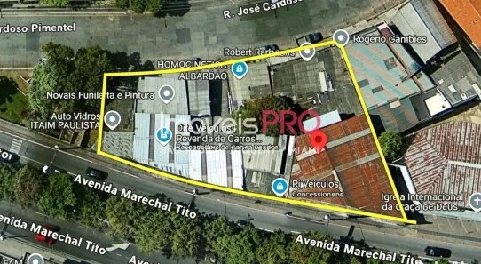 Imóvel Comercial à venda, 1022m² no São Miguel Paulista, São Paulo