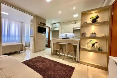 Kitnet com 1 Quarto à venda, 33m² no Indaiá, Belo Horizonte