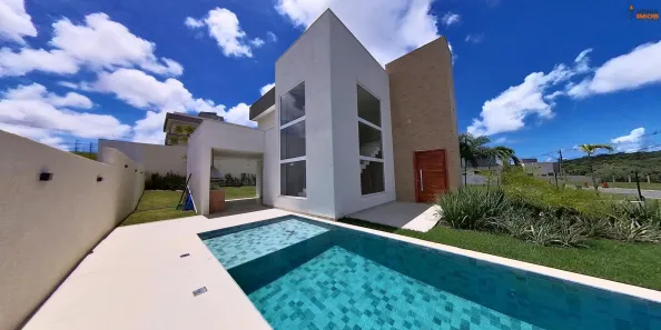 Casa de Condomínio com 4 Quartos à venda, 197m² no Alphaville (Abrantes), Camaçari