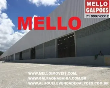 Galpão/Depósito/Armazém com 1 Quarto para alugar, 1000m² no Centro, Lauro de Freitas