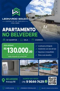 Apartamento com 2 Quartos à venda, 55m² no Santo Antônio, Aracaju