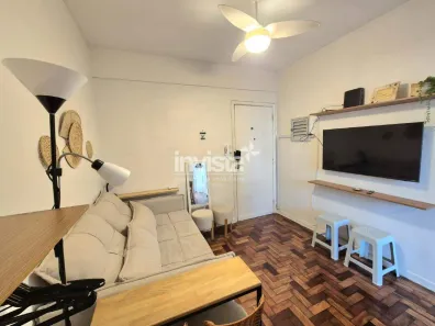 Kitnet com 1 Quarto à venda, 39m² no Embaré, Santos