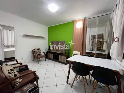 Apartamento com 1 Quarto para alugar, 55m² no Aparecida, Santos