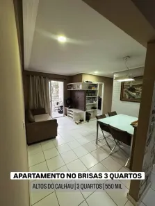 Apartamento com 3 Quartos à venda, 70m² no Quitandinha, São Luís