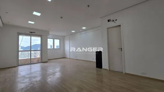 Sala Comercial para alugar, 42m² no Vila Mathias, Santos