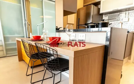 Apartamento com 1 Quarto para alugar, 42m² no Brooklin Paulista, São Paulo