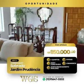 Sobrado com 6 Quartos à venda, 200m² no Jardim Prudência, São Paulo