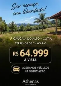Lote/Terreno à venda, 500m² no Chácara Tropical (Caucaia do Alto), Cotia