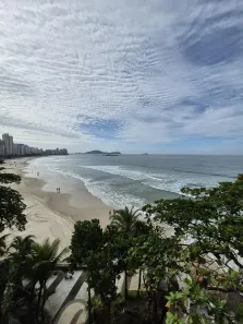 Apartamento com 3 Quartos para alugar, 140m² no Vila Alzira, Guarujá