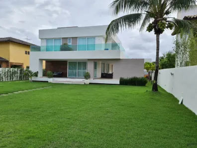 Casa de Condomínio com 4 Quartos à venda, 600m² no Busca Vida (Abrantes), Camaçari