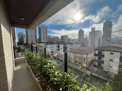 Apartamento com 2 Quartos à venda, 77m² no Canto do Forte, Praia Grande