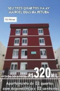 Apartamento com 3 Quartos à venda, 87m² no Pituba, Salvador