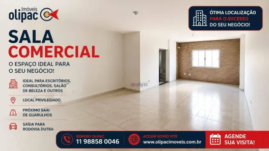 Ponto Comercial para alugar, 85m² no Gopoúva, Guarulhos