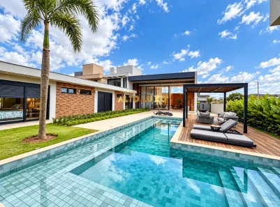 Casa de Condomínio com 5 Quartos à venda, 450m² no Alphaville - Lagoa dos Ingleses, Nova Lima