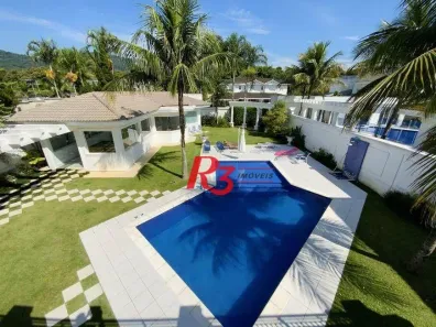 Casa de Condomínio com 6 Quartos à venda, 700m² no Jardim Acapulco, Guarujá