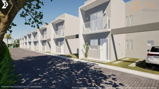 Casa de Condomínio com 3 Quartos à venda, 107m² no Pitangueiras, Lauro de Freitas
