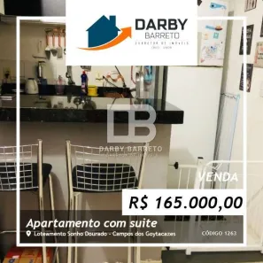 Apartamento com 2 Quartos à venda, 55m² no Loteamento Sonho Dourado, Campos dos Goytacazes