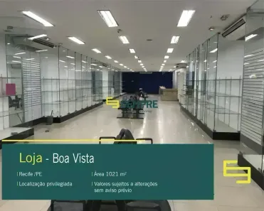 Ponto Comercial para alugar, 1021m² no Boa Vista, Recife
