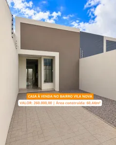 Casa com 3 Quartos à venda, 60m² no Loteamento Recife, Petrolina