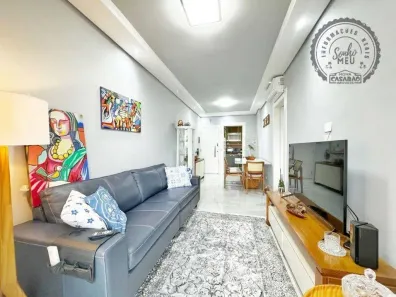 Apartamento com 2 Quartos à venda, 83m² no Canto do Forte, Praia Grande