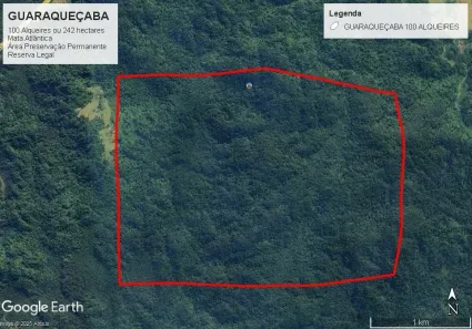 Fazenda/Sítio à venda, 2420000m² no , Guaraqueçaba