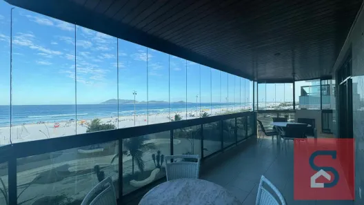 Apartamento com 3 Quartos para alugar, 217m² no Passagem, Cabo Frio