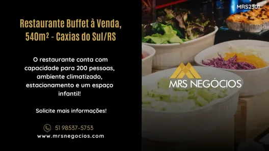 Ponto Comercial à venda, 540m² no Centro, Caxias do Sul