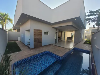 Casa de Condomínio com 4 Quartos à venda, 195m² no Jardins Lisboa, Goiânia