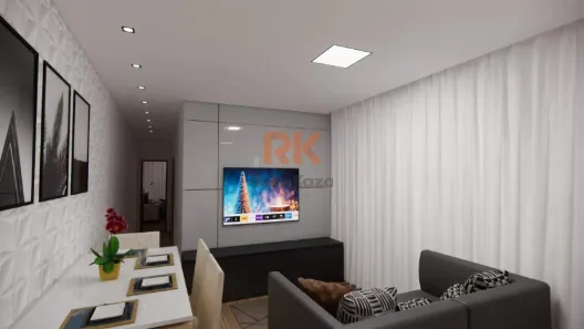 Cobertura com 2 Quartos à venda, 74m² no Serrano, Belo Horizonte