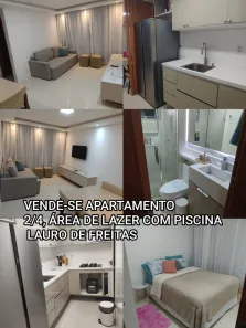 Apartamento com 2 Quartos à venda, 48m² no Caixa D'Água, Lauro de Freitas
