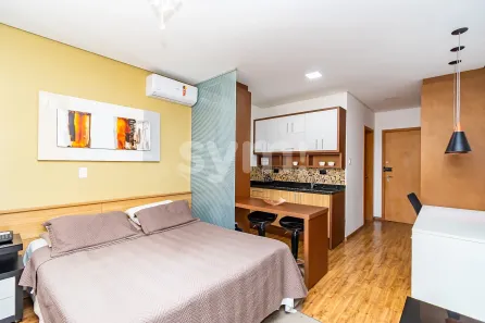 Apartamento com 1 Quarto à venda, 27m² no Centro, Curitiba