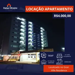 Apartamento com 2 Quartos para alugar, 96m² no Interventoria, Santarém