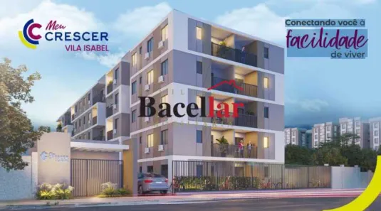 Apartamento com 2 Quartos à venda, 48m² no Vila Isabel, Rio de Janeiro