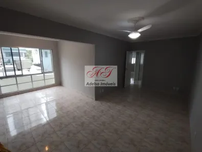 Apartamento com 3 Quartos para alugar, 120m² no Pompéia, Santos