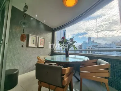 Apartamento com 4 Quartos à venda, 202m² no Gonzaga, Santos