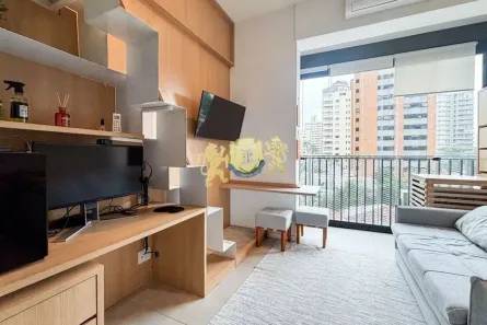Flat com 1 Quarto à venda, 25m² no Pinheiros, São Paulo