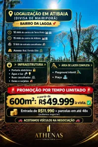Lote/Terreno à venda, 600m² no Roseira, Mairiporã