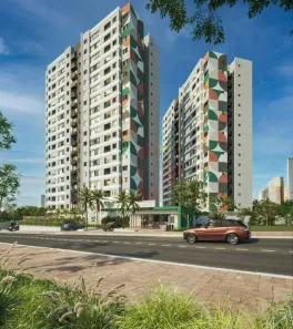 Apartamento com 2 Quartos à venda, 55m² no Vila Rosa, Goiânia
