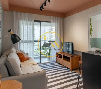 Apartamento com 1 Quarto para alugar, 33m² no Jardim Esplanada, São José dos Campos