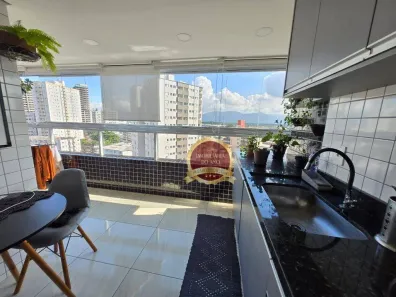 Apartamento com 2 Quartos à venda, 77m² no Guilhermina, Praia Grande