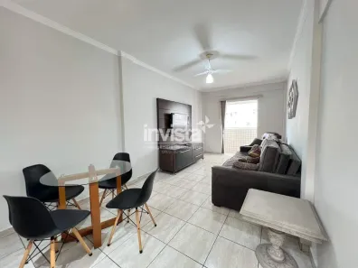 Apartamento com 1 Quarto para alugar, 62m² no Pompéia, Santos