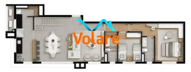 Apartamento com 3 Quartos à venda, 194m² no Vila Yara, Osasco