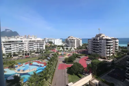 Apartamento com 3 Quartos para alugar, 176m² no Barra da Tijuca, Rio de Janeiro
