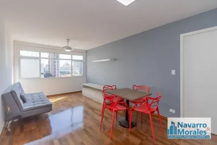 Apartamento com 3 Quartos para alugar, 105m² no Indianópolis, São Paulo